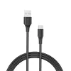 Vention USB 2.0 A-isane C-isasele 3A kaabel 0,25M Must