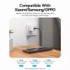 Vention USB 2.0 A-isane C-isasele 3A kaabel 0,25M Must
