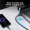 Vention USB 2.0 A-isane C-isasele 3A kaabel 0,25M Must