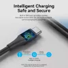 Vention USB 2.0 A-isane C-isasele 3A kaabel 0,25M Must