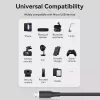Vention USB 2.0 A-pistik Micro-B isasele 2A kaabel 2 m must