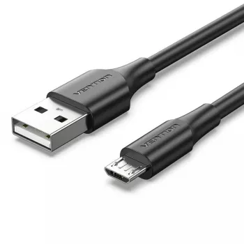 Vention USB 2.0 A-pistik Micro-B isasele 2A kaabel 2 m must