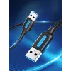 USB A–A kaabel Vention CONBD 0,5 m, USB 3.2 Gen 1 (5 Gbit/s), must