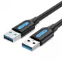 USB A–A kaabel Vention CONBD 0,5 m, USB 3.2 Gen 1 (5 Gbit/s), must