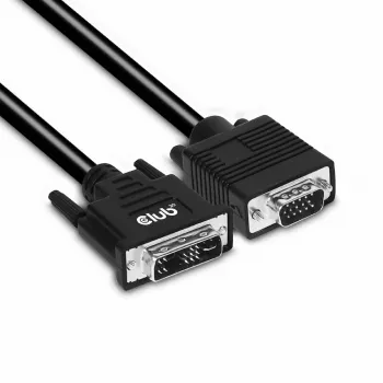DVI-A to VGA kaabel M/M CLUB3D CAC-1243 3m 28 AWG must