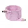 CLUB3D USB-C Magnetspiraal 240W Roosa Kaabel 2m USB 2.0