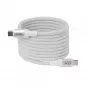 USB-C magnetpooliga kaabel Club 3D CAC-3032 — valge, magnetpooli disain laadimiseks ja andmeedastuseks
