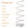 USB-C magnetpooliga kaabel Club 3D CAC-3032 — valge, magnetpooli disain laadimiseks ja andmeedastuseks