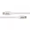 USB-C magnetpooliga kaabel Club 3D CAC-3032 — valge, magnetpooli disain laadimiseks ja andmeedastuseks