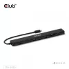 CLUB3D 10-1 kaasaskantav dokk USB USB-C® 10Gbps HDMI™-le 8K30Hz PD3.1 max 140W