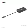 CLUB3D USB Gen2 USB-C to Dual DisplayPort 4k60Hz 7-in-1 HUB