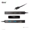 CLUB3D USB Gen2 USB-C to Dual DisplayPort 4k60Hz 7-in-1 HUB