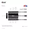 CLUB3D USB Gen2 USB-C to Dual DisplayPort 4k60Hz 7-in-1 HUB