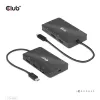 CLUB3D USB Gen2 USB-C to Dual DisplayPort 4k60Hz 7-in-1 HUB