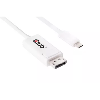 CLUB3D USB 3.1 Type C kaabel DisplayPort 1.2 UHD adapterile