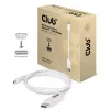 CLUB3D USB 3.1 Type C kaabel DisplayPort 1.2 UHD adapterile