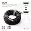 Club 3D HDMI hübriidne AOC-kaabel 8K60Hz / 4K120Hz 50 m, HDMI Type A isane-isane