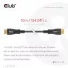 Club 3D HDMI hübriidne AOC-kaabel 8K60Hz / 4K120Hz 50 m, HDMI Type A isane-isane