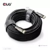 Club 3D HDMI hübriidne AOC-kaabel 8K60Hz / 4K120Hz 50 m, HDMI Type A isane-isane