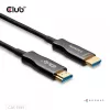 Club 3D HDMI hübriidne AOC-kaabel 8K60Hz / 4K120Hz 50 m, HDMI Type A isane-isane