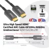 CLUB3D ülikiire HDMI™-sertifitseeritud AOC-kaabel 4K120Hz/8K60Hz ühesuunaline M/M 15m/49.21ft