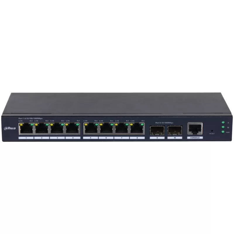 Dahua Technology SG4010-2F Managed L2 Gigabit Ethernet (10/100/1000) Must
