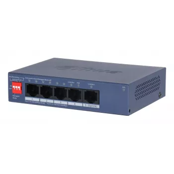 Dahua Technology CS4005-4ET1GT-36 võrgulülitus Hallatav L2 Gigabit Ethernet (10/100/1000) Power over Ethernet (PoE) Sinine