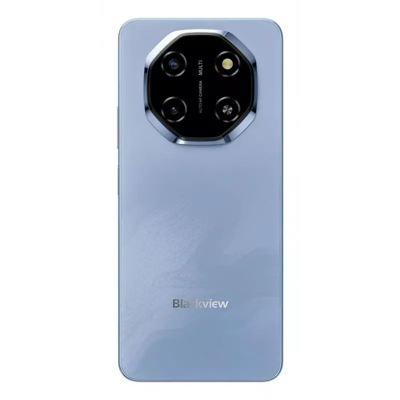 Nutitelefon BLACKVIEW SHARK 6 — 6,88 tolli (17,5 cm), Unisoc T8100 2 GHz, 4 GB muutmälu, 128 GB, 16 MP topeltkaamera taga, 5000 mAh, Android 15, hübriid-Dual-SIM, sinine