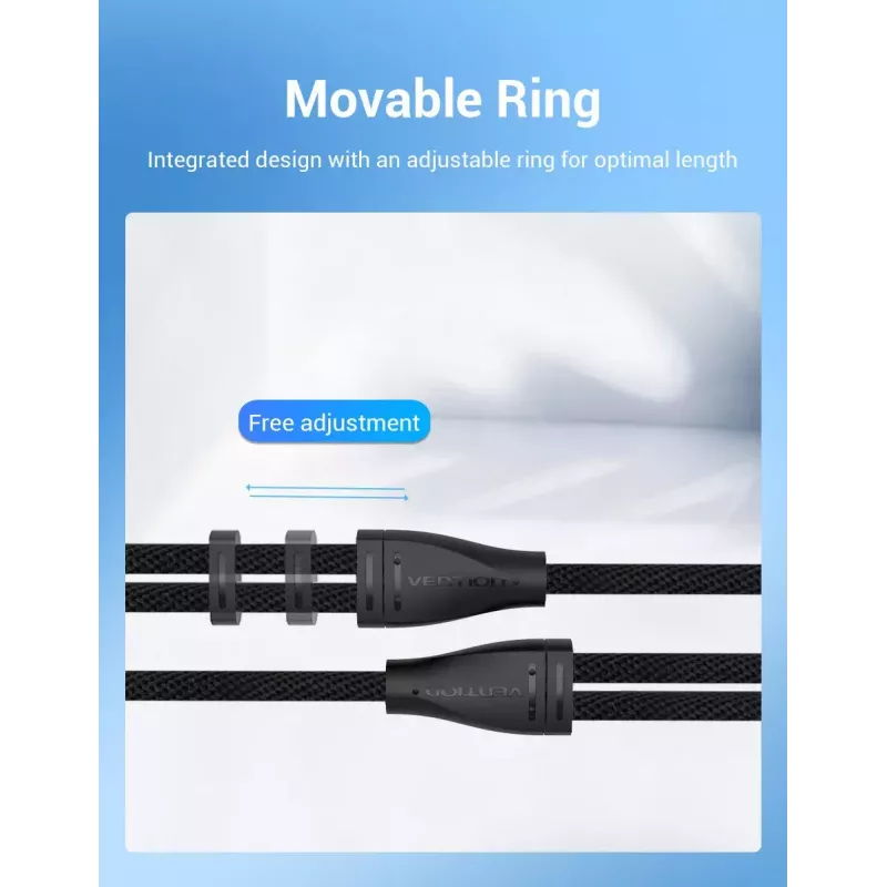 Heliadapteri kaabel Vention 2×3,5 mm isane kuni 4‑pooluseline 3,5 mm emane, 0,3 m, must