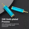 Vention 3,5 mm isane - 6,5 mm emane heliadapter sinine metallist