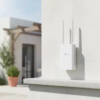 TP-Link TL-MR100-OUTDOOR juhtmevaba ruuter Fast Ethernet Üheribaline (2,4 GHz) 4G Valge