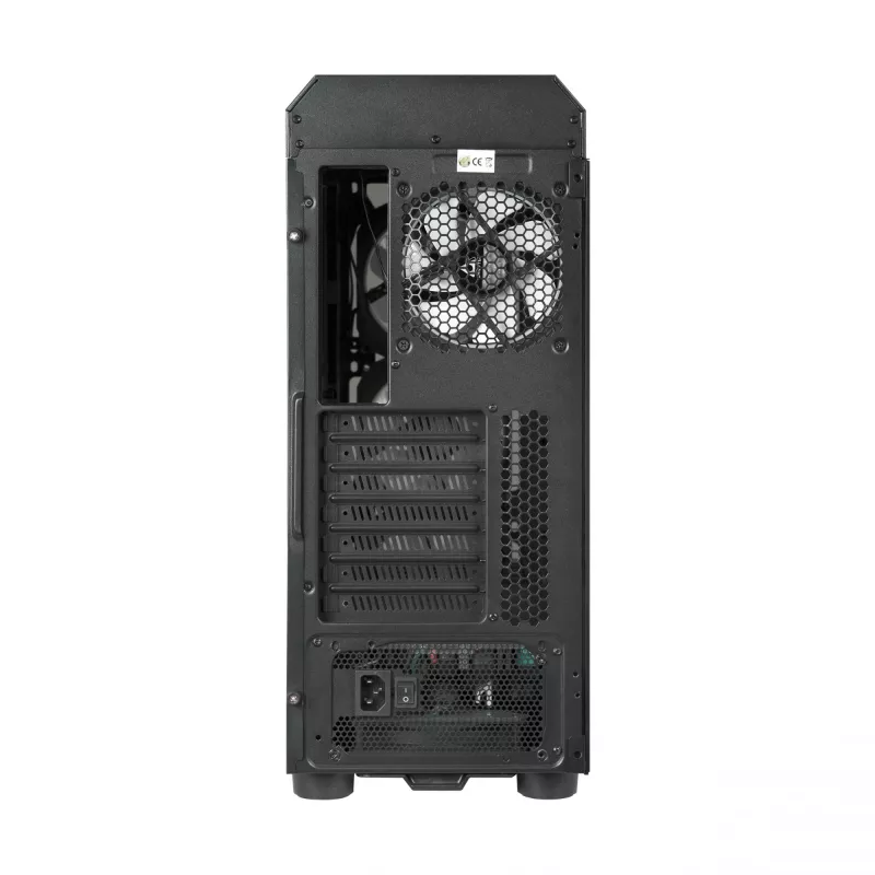PC korpus CHIEFTEC Scorpion 3 GL-03B-OP — Torn ATX/Micro-ATX/Mini-ITX, karastatud klaas, 3×120 mm eesmised ventilaatorid
