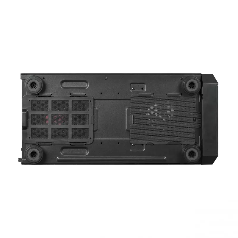 PC korpus CHIEFTEC Scorpion 3 GL-03B-OP — Torn ATX/Micro-ATX/Mini-ITX, karastatud klaas, 3×120 mm eesmised ventilaatorid