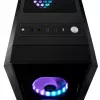 PC Midi Tower korpus CHIEFTEC SCORPION 3 GL-03B-UC-OP — must, karastatud klaas, ATX/Micro-ATX, 3x120mm ees + 1x120mm taga ventilaatorid