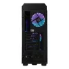 PC Midi Tower korpus CHIEFTEC SCORPION 3 GL-03B-UC-OP — must, karastatud klaas, ATX/Micro-ATX, 3x120mm ees + 1x120mm taga ventilaatorid