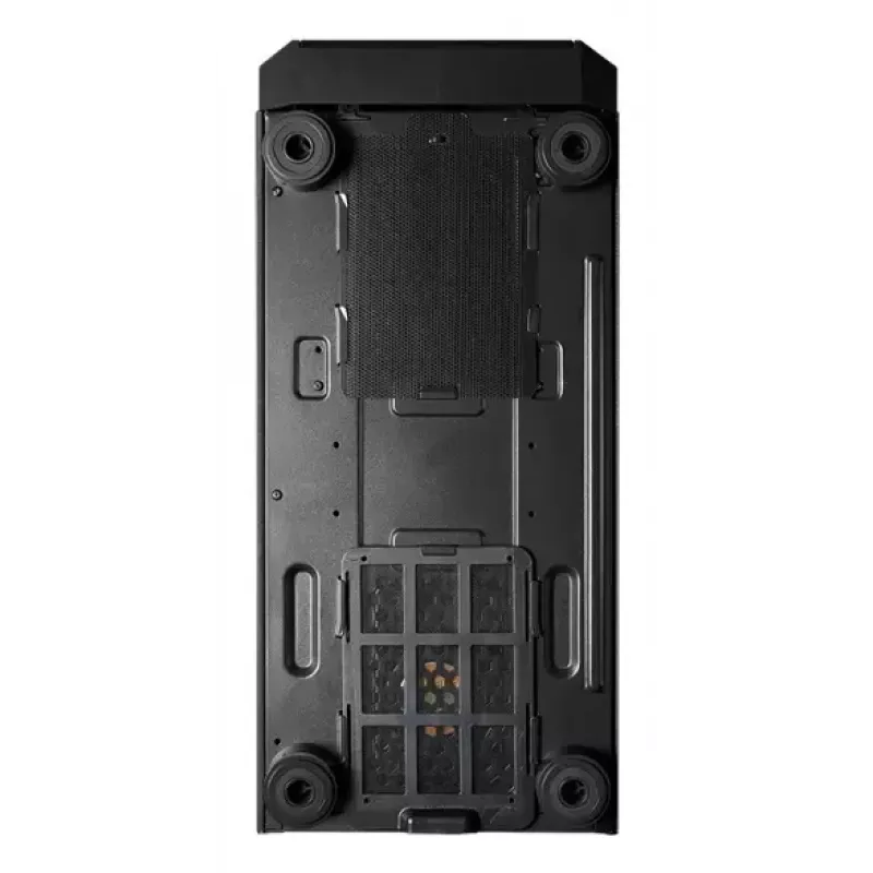 PC Midi Tower korpus CHIEFTEC SCORPION 3 GL-03B-UC-OP — must, karastatud klaas, ATX/Micro-ATX, 3x120mm ees + 1x120mm taga ventilaatorid