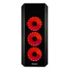 PC Midi Tower korpus CHIEFTEC SCORPION 3 GL-03B-UC-OP — must, karastatud klaas, ATX/Micro-ATX, 3x120mm ees + 1x120mm taga ventilaatorid