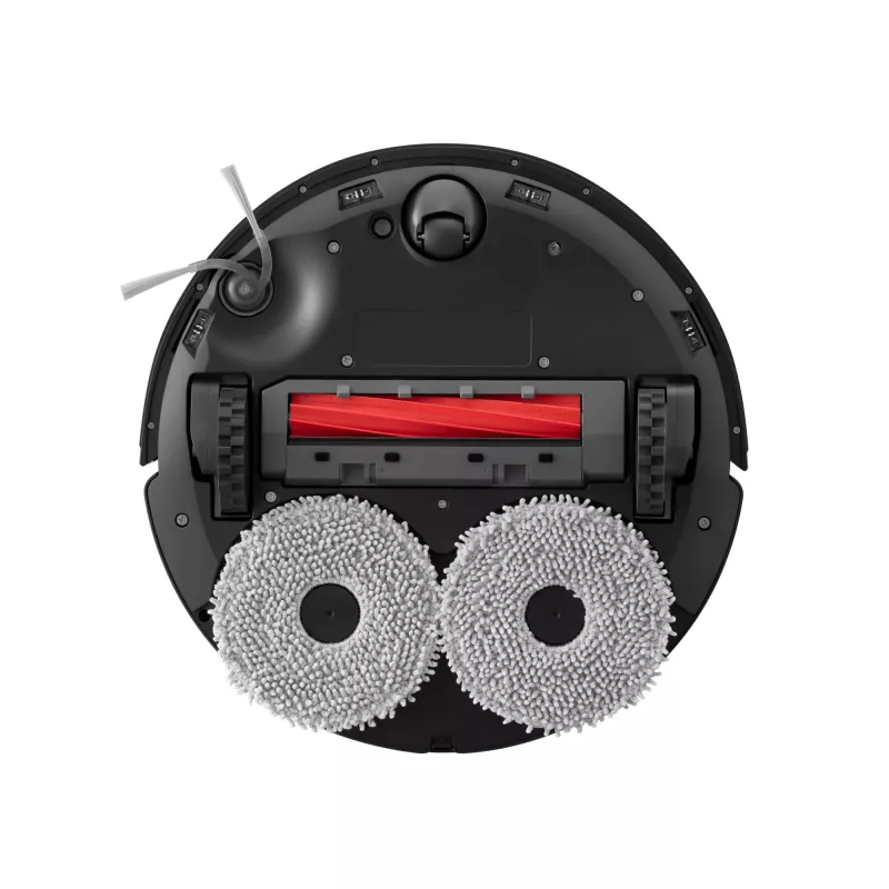 Roborock tolmuimeja Q Revo L — ümmargune robot koos tolmukotiga, 0,33 L tolmumahutavus, 2,7 L alus, 180 min tööaeg, 5200 mAh, must