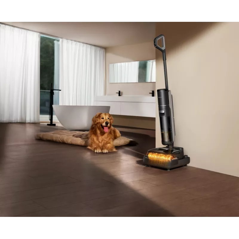 Dreame H15 Mix 2-in-1 stick vacuum Aku Kuiv&märg Kotita 400 W Must 5 Ah