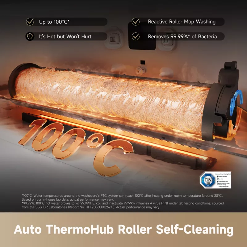 Robottolmuimeja Dreame Aqua10 Ultra Roller Complete valge