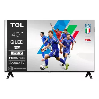 TCL 40V5C 40-tolline QLED Full HD teler 1920x1080 Android TV, HDR10, 2x HDMI, Wi‑Fi, Bluetooth