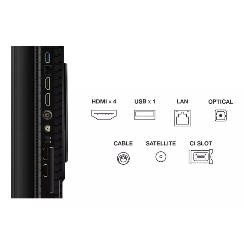 Televiisor TCL P8K 65 tolli 4K QLED 3840 x 2160