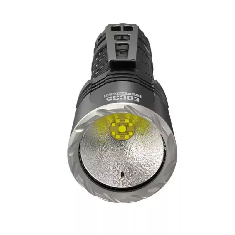 Käsilamp Nitecore EDC35, 40 LED-i, 6000 mAh, IP68, alumiinium/roostevaba teras, 171 g, must