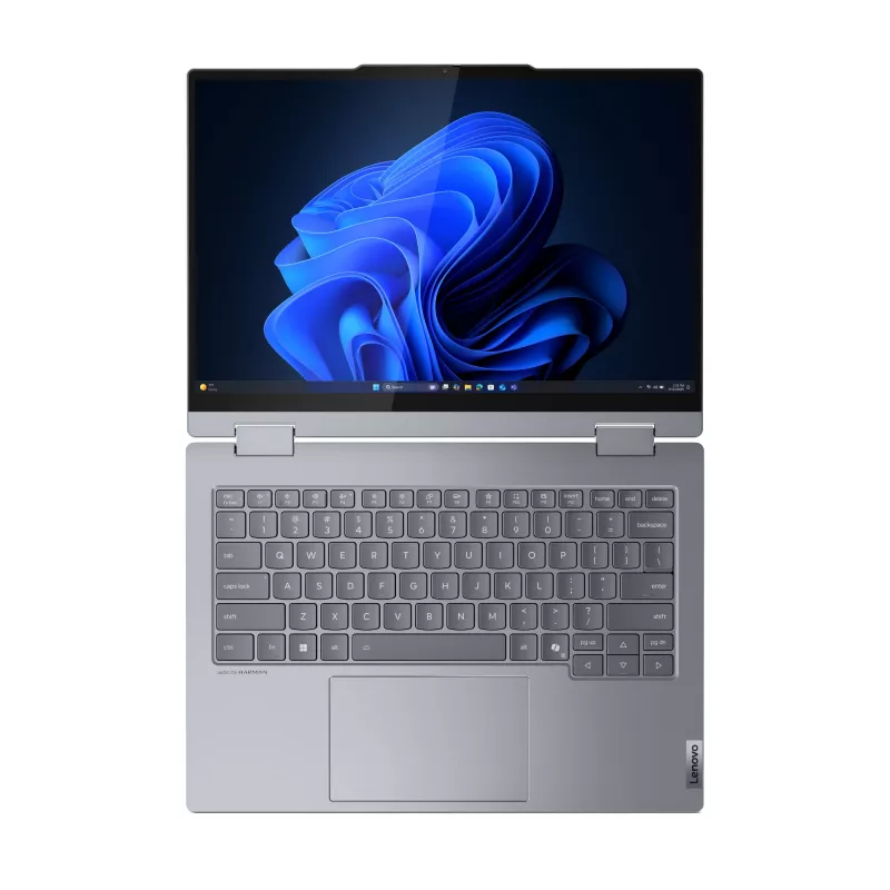 Hübriidsülearvuti Lenovo ThinkBook 14 2-in-1 G5 IAU — 14-tolline WUXGA, Intel Core Ultra 5 225U, 16 GB RAM, 512 GB SSD, Windows 11 Pro, hall
