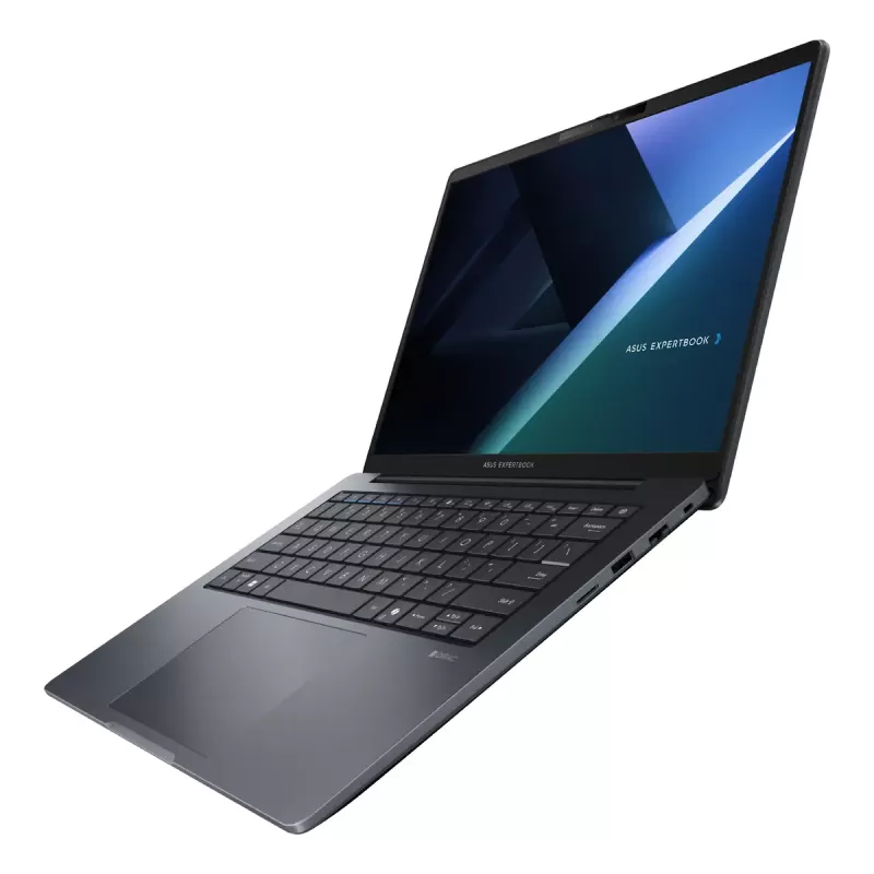 ASUS ExpertBook B3 B3405CCA-LY0310X Intel Core Ultra 5 125H Sülearvuti 35,6 cm (14 tolli) WUXGA 16 GB DDR5-SDRAM 512 GB SSD Wi-Fi 6E (802.11ax) Windows 11 Pro ING Must, Hall