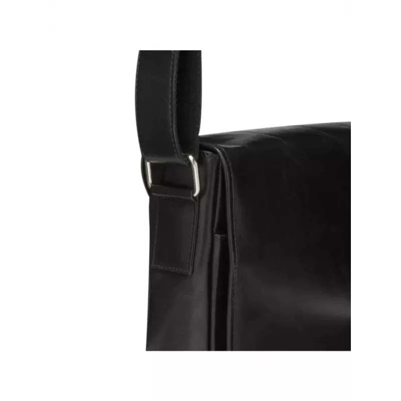 dbramante1928 Marselisborg 35.6 cm (14 tolli) messenger-kott Must