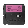 Silditeip Brother BTAG-P31 Must roosal 1.2 cm 4 m