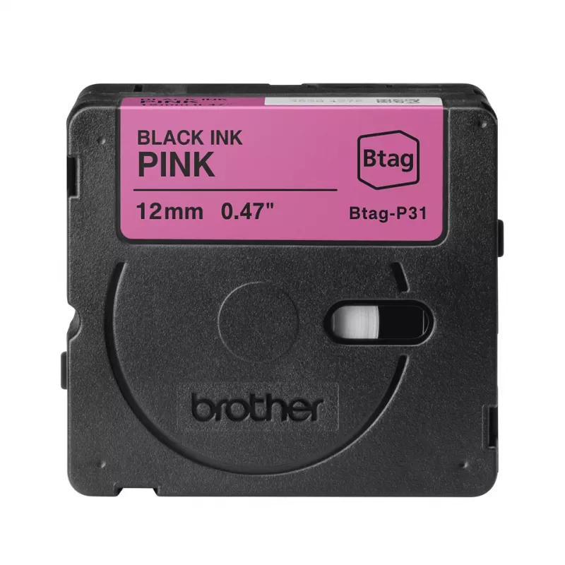 Silditeip Brother BTAG-P31 Must roosal 1.2 cm 4 m