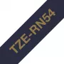 Brother TZE-RN54 sildistuslint Kuldne tumesinisel