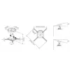 Laekinnitus Multibrackets M Universal Projector 200 peenhäälestusega